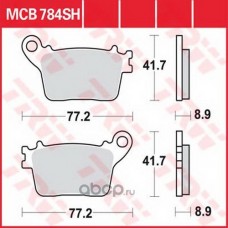 Тормозные колодки TRW MCB784SH
